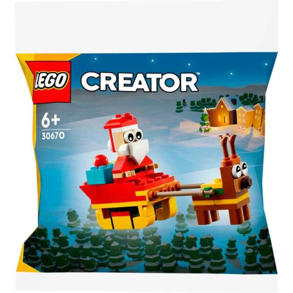 Creator - Sledetocht van de Kerstman Constructiespeelgoed