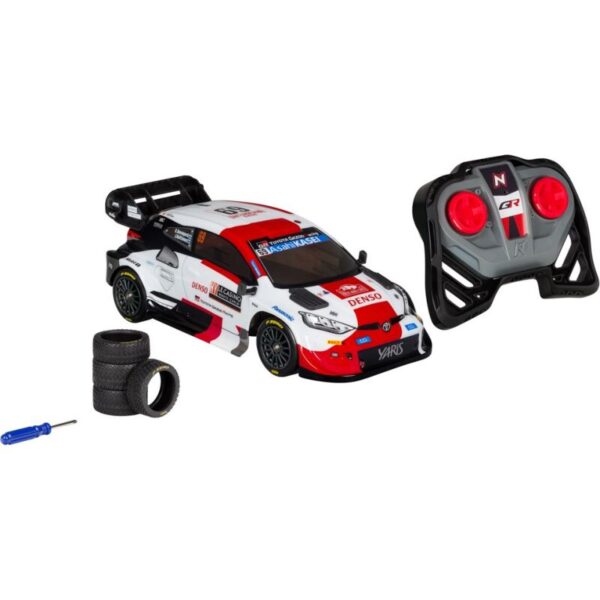 1:16th Rally Series with extra tyres RC - TOYOTA GAZOO Racing MONTE CARLO RALLY 2023 - KALLE ROVANPERA RC