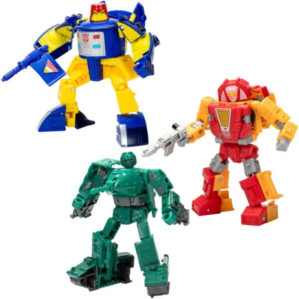 Transformers Legacy United Deluxe Class Action Figure 3-Pack Go-Bot Guardians 14 cm Speelfiguur