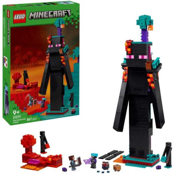 Minecraft - De Enderman toren Constructiespeelgoed