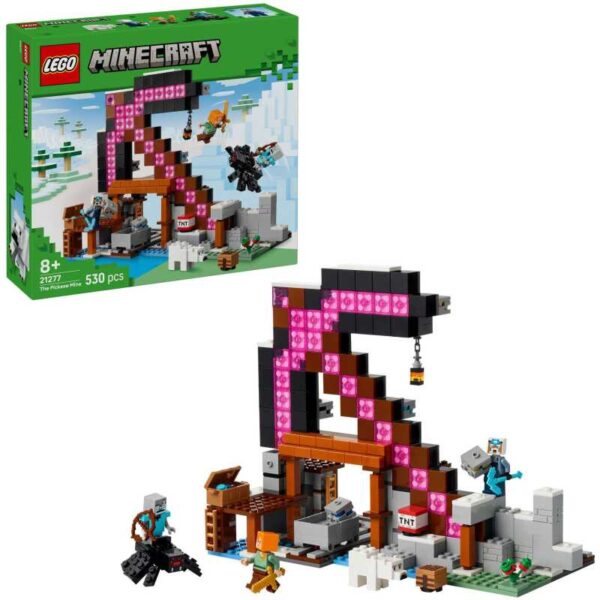 Minecraft - De pikhouweelmijn Constructiespeelgoed