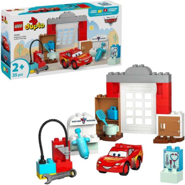 DUPLO - McQueens bezoek aan Docs garage Constructiespeelgoed