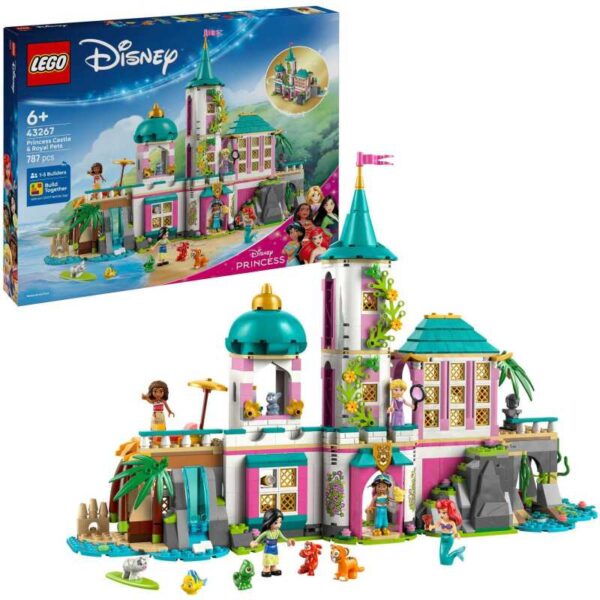 Disney - Prinsessenkasteel en koninklijke huisdieren Constructiespeelgoed