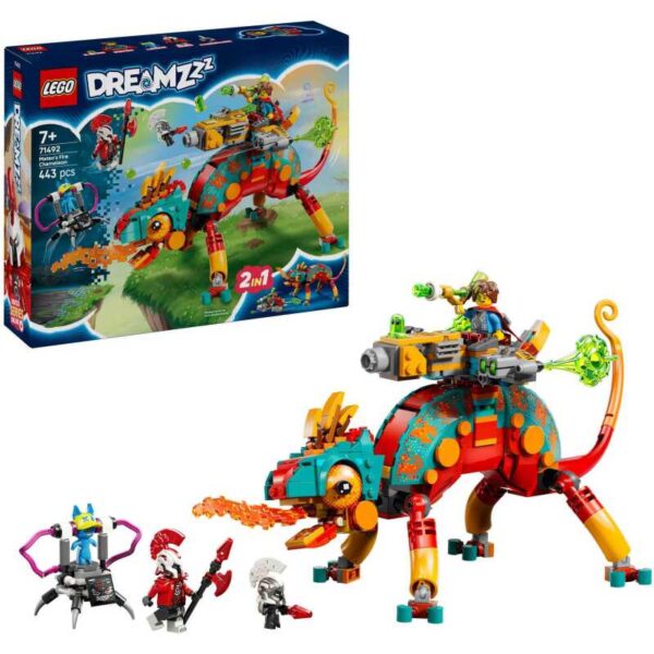 DREAMZzz - Mateo's vuurkameleon Constructiespeelgoed