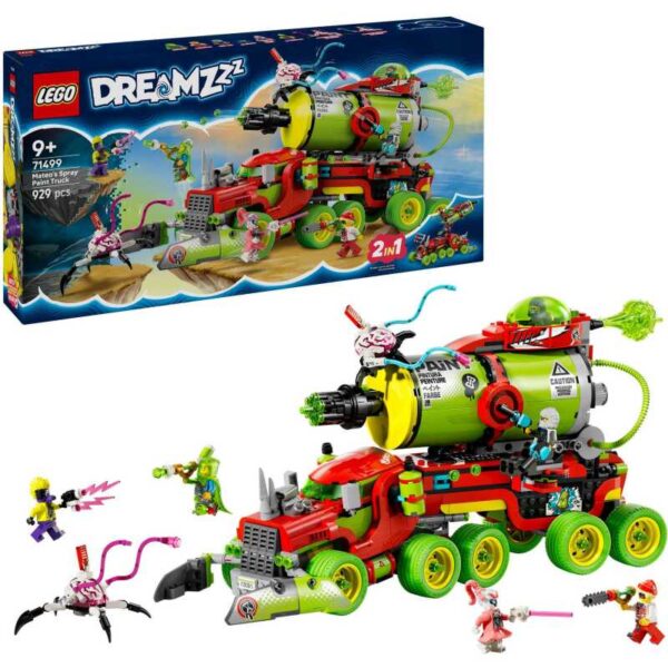 DREAMZzz - Mateo's spuitbustruck Constructiespeelgoed