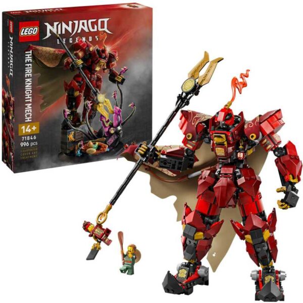 Ninjago - De vuurriddermecha Constructiespeelgoed