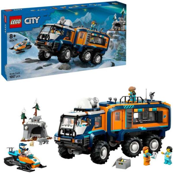 City - Laboratoriumtruck op de Noordpool Constructiespeelgoed