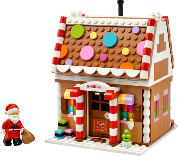Winters peperkoekhuisje