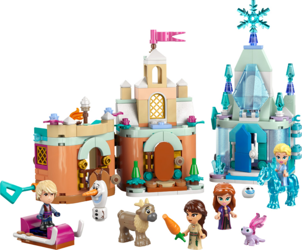 Mini kasteel van Arendelle en Elsa's ijspaleis