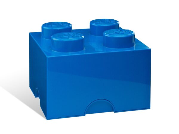 Opbergsteen met 4 noppen - blauw