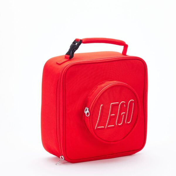 Lunchtas in de vorm van een steen - rood