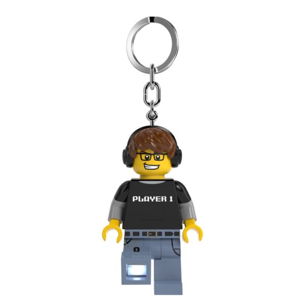 Videogamer sleutellampje