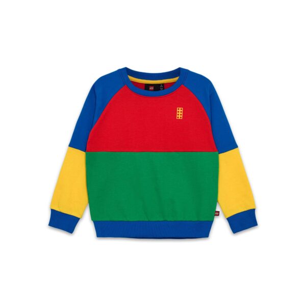 Sweatshirt met kleurvlakken voor kinderen