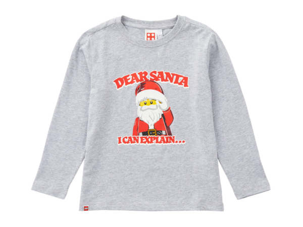 Dear Santa T-shirt met lange mouwen voor kinderen