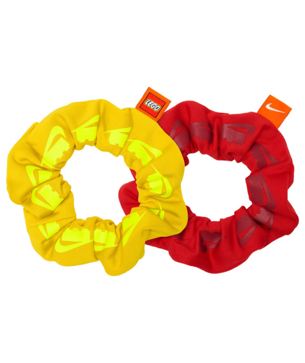 Nike x LEGO collectie haarelastieken met stof (2 stuks)