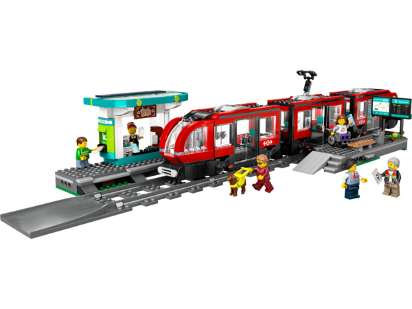 Stadstram en station