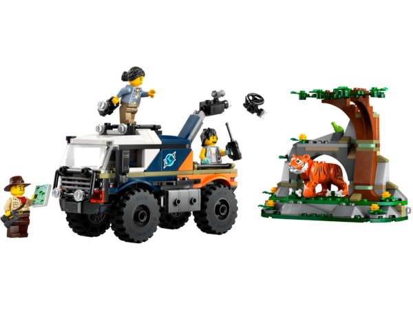 Jungleonderzoekers: offroad truck