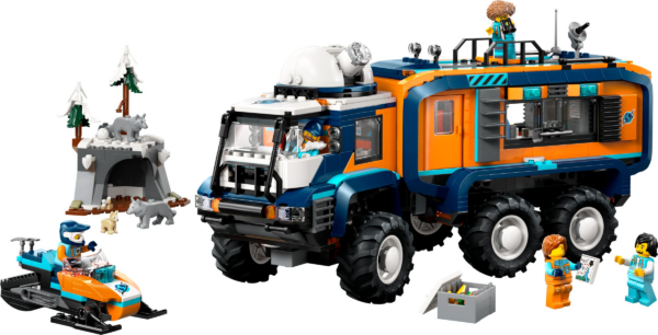 Laboratoriumtruck op de Noordpool