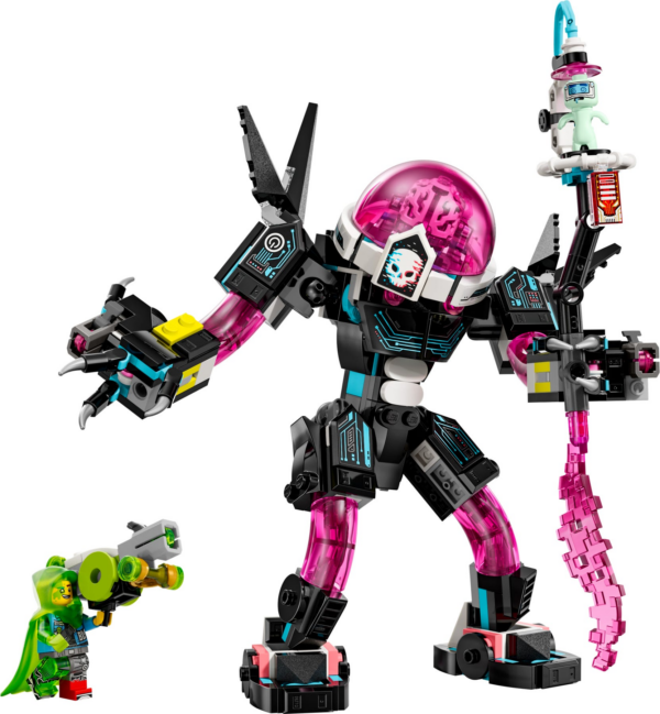 Mateo vs. cyberbreinmecha