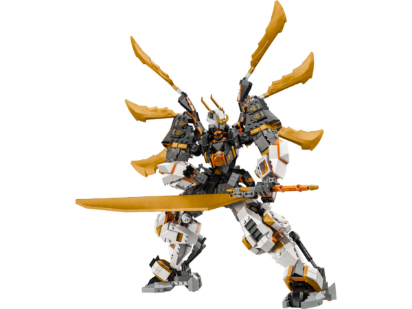 Cole's reusachtige drakenmecha