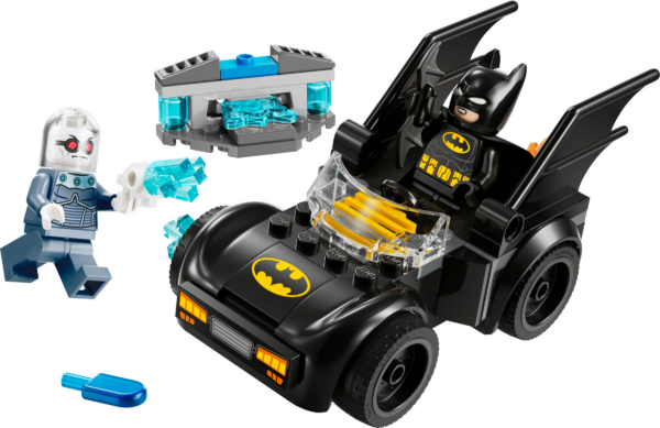 Batman en Batmobile vs. Mr. Freeze