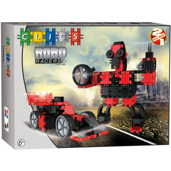 Robo Racers rood 2in1 doos