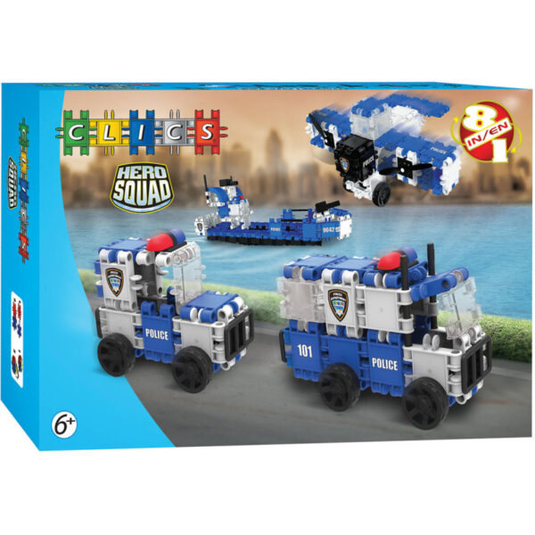 Hero Squad Politie 8in1 doos