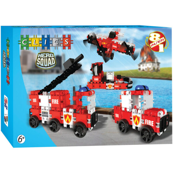 Hero Squad Brandweer 8in1 doos