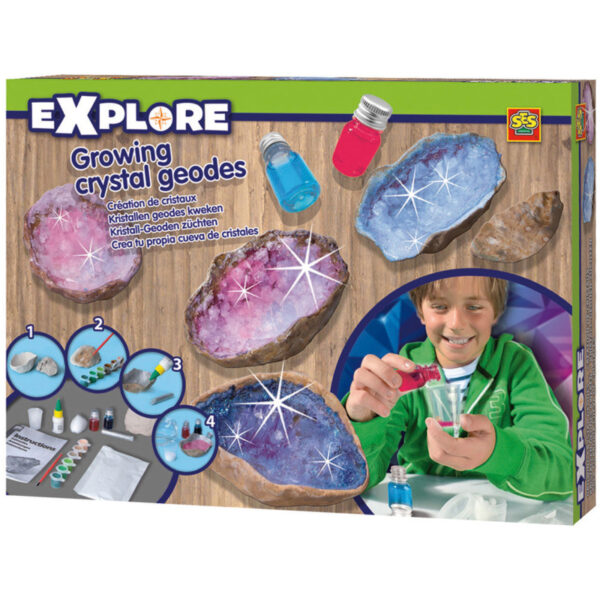 Explore Kristallen geodes kweken