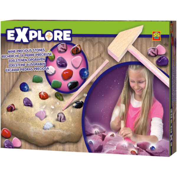 Explore Edelstenen opgraven