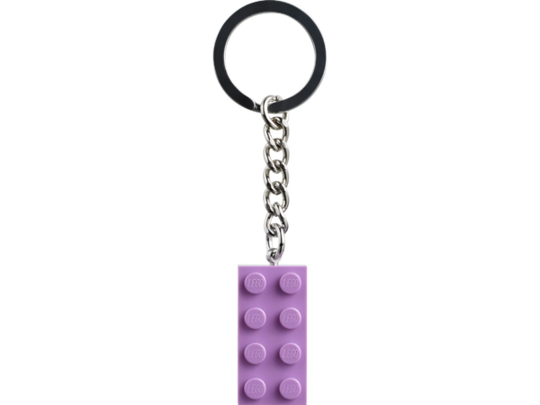 Medium lavendel 2x4 sleutelhanger
