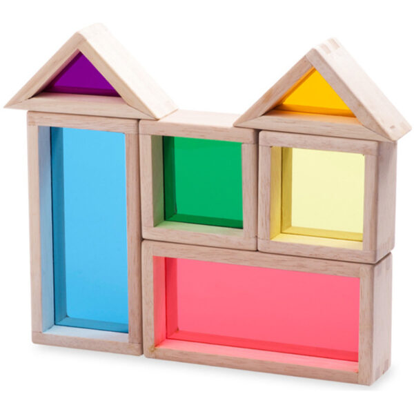 Regenboog blokken